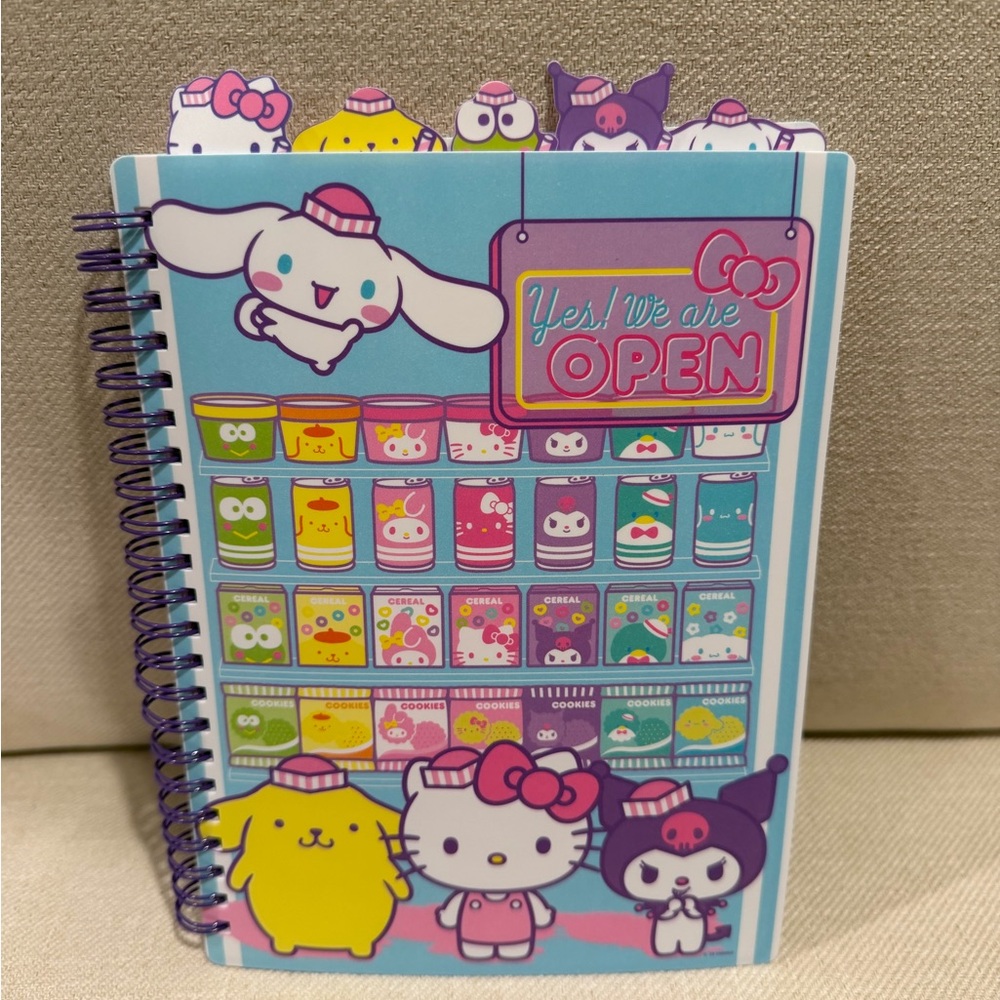 Sanrio character journal Spiral Notebook